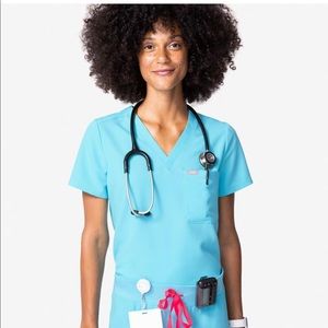 Figs Neon Blue Catarina S